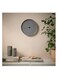 Generic Bondtolvan Wall Clock, Grey-Pink, 25 cm