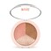 Golden Rose - Nude Look Baked Trio Face Powder Blusher, Bronzer  &amp;  Highlighter