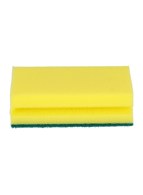 Royalford Sponge Scrubber Yellow/Green One Size