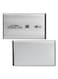 Generic USB 2.0 Sata Hard Disk Drive External Adapter Case, Silver