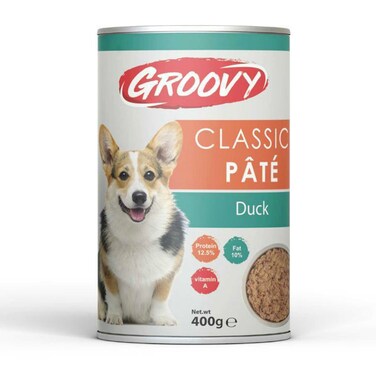 جروفي كلاسيك طعام للكلاب بالبط - 400 جرام