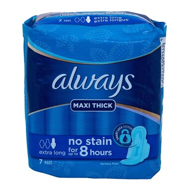 Always Maxi Thick Extra Long 7 Pads
