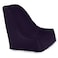 In House Harvey Velvet Bean Bag Chair - Medium - Dark Purple