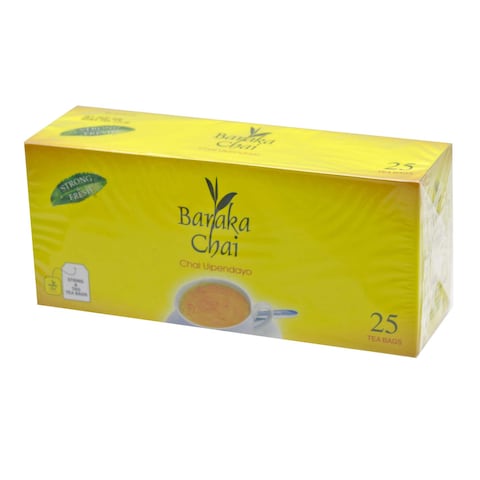 Baraka Chai Strong And Fresh Tea Bags 50g (25 Pieces)