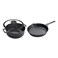 Prestige Cast Iron Kadai and Frypan Set 3 PCS