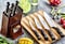 OMS - Kitchen Knives 11Pcs Set -Made in Turkey