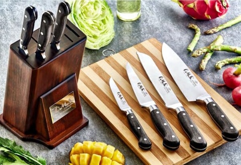 OMS - Kitchen Knives 11Pcs Set -Made in Turkey