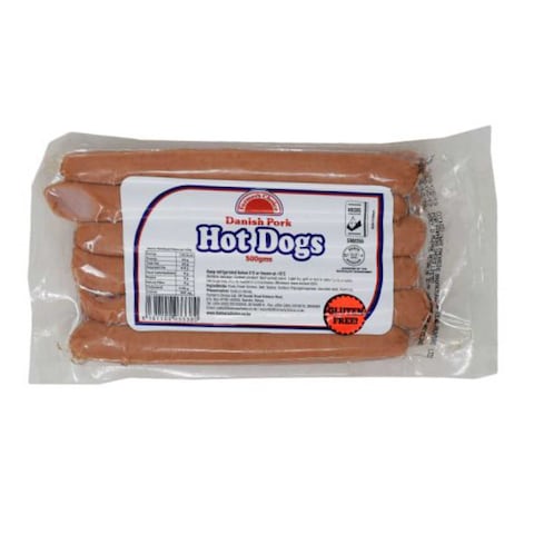 Farmer&#39;s Choice Danish Pork Hot Dogs 500g