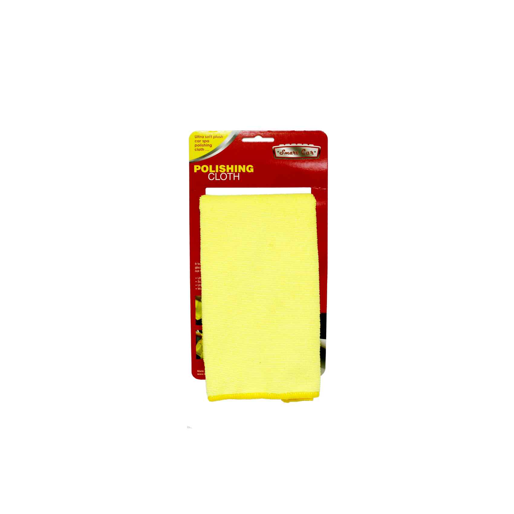 Smart Car Polishing Cloth 343442 2-6 Yellow 100x30cm