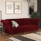 In House Serena 2 In 1 Sofabed Linen Upholstered - Burgundy