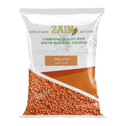 Buy Zain Red Lentils 1Kg in Saudi Arabia