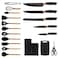 Kitchen Utensil Set 19 Piece Silicone Kitchenware Heat Resistant Non stick Cooking Tool with Wooden Handles Silicone Cookware Set