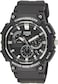 Casio - Men's Quartz Watch, Analog Display And Resin Strap Mcw-200H-1Avdf, Black Band