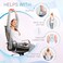 Doreen Comfort Cushion, Orthopedic Memory Foam Seat Cushion For Coccyx &amp; Lower Back Pain Relief, Pressure Relief Cushion Great As Office Chair,Portable Car Seat, Wheelchair Cushion (Black)（GC259A）