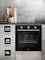 MILLEN Built In Electric Oven 7 Cooking Modes, 78L - 3 Year Warranty, SCHOTT Inner Glass, MEO 6001 BL