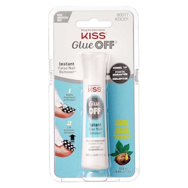 Kiss Glue Off False Nail Remover KGO01C White 13.5ml