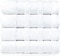4-Piece Large 70x140 cm Bath Towels Luxury Hotel Quality 600 GSM 100% Genuine Combed Cotton, Super Soft &amp; Absorbent - Bright White