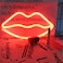 Lips Neon LED Light Red Colour 26x14cm