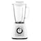 Moulinex LM435127 Blendforce Glass Jug Blender 700W 1.7L Black/White