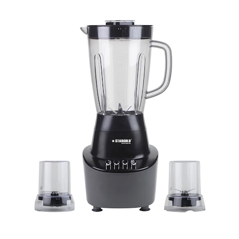 Juicer &amp; Blender 3 in 1 Strong Unbreakable Jug 1.5L And 600W Powerful Motor For Efficient And Fine Blending.