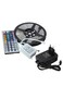 Voberry - 300 Led Flexible Light Strip With 44 Key Ir Remote Controller White 5Meter