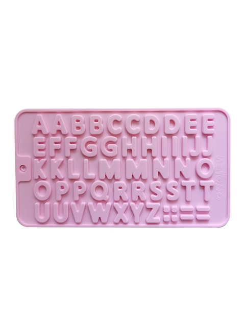 Alphabet Silicone Molds Candy Chocolate Molds for DIY Letter Chocolate, Crayons, Christmas Day Cake Decorating