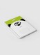 Lowha Spiral Notebook With 60 Sheets And Hard Paper Covers With Cartoon Panda &amp; Misquito Design, For Jotting Notes And Reminders, For Work, University, School