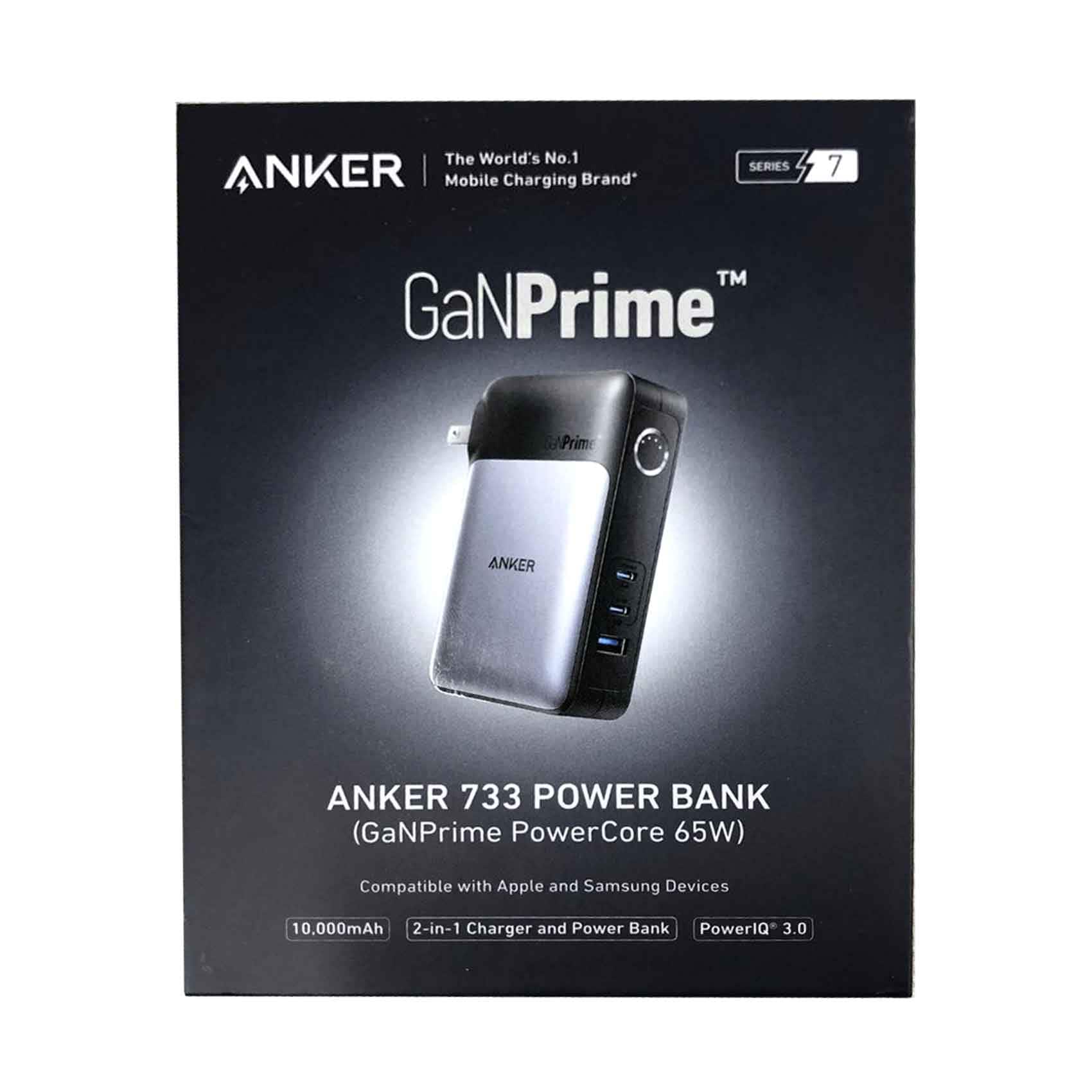 Buy Anker GaNPrime 733 Wall Power Bank Black Color Online