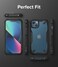 Ringke - Apple iPhone 13 Case Cover- Fusion-X Series- Black