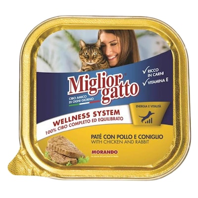 Miglior Gatto Chicken And Rabbit Pate 100g