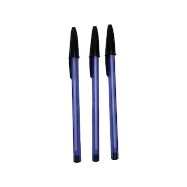 بيك كريستال سوفت قلم جاف - أسود