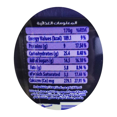 اويكو زبادي يوناني بالتوت - 170 جرام