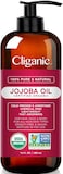 Cliganic USDA Organic Jojoba Oil, 100% Pure (Jojoba Oil Organic, 16 OZ)