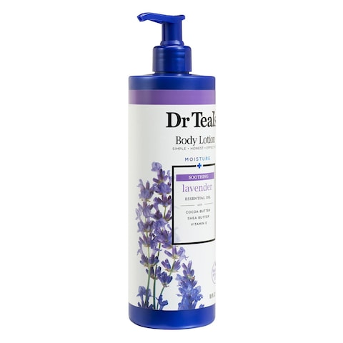 Dr Teal&#39;s Soothing Lavender Body Lotion 532ml Purple