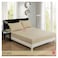 Fattal Fitted Bed Sheet - 160*200 cm - Beige