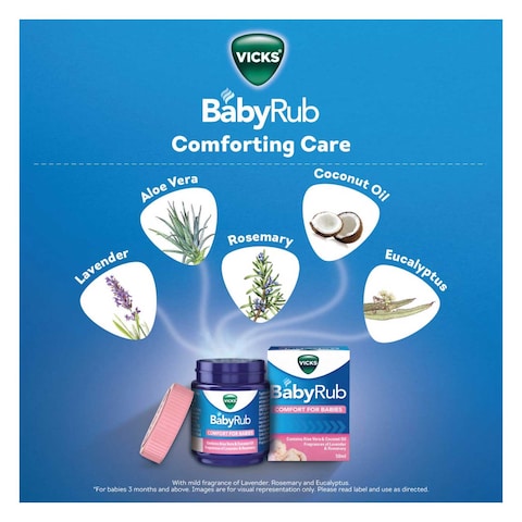 Vicks Babyrub Soothing Vapor Ointment 50ml