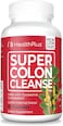Health Plus Super Colon Cleanse, Capsules With Herbs And Acidops, 500Mg, 60 Count