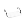 Generic-Balcony indoor outdoor telescopic clothes pole folding drying rack outdoor bedroom drying rack outdoor drying rack Small black about 50*33cm
