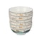 Ramadan design Porcelain Bowls Set of 6 Bowls for soup， Cereal, Salad, Fruit,  Snacks, Ramen, Noodle, Dessert -  White and green(L8*-W-15*H-6.5CM)
