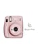 Fujifilm Instax Mini 11 Instant Film Camera, Blush Pink