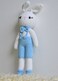 Exquisite Handcrafted Crochet Doll: Enchanting and Huggable Amigurumi Creation, Crafted with Care from 100% Cotton, Ideal for Children, A Thoughtful Gift and Captivating Nursery Accent