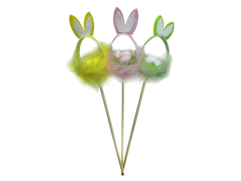 Easter Bunny Egg Pick 1PC 30cm