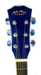 Mike Music 40Inch Acoustic Guitar With Bag And Strap And Extra Strings And Capo And Guitar Picks (40 Inch Glossy, Blue)