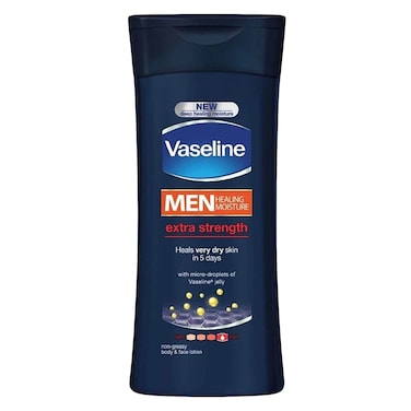Vaseline Men Body Lotion Extra Strength 400Ml + Vaseline Petroleum Jelly Aloe Fresh 95Ml