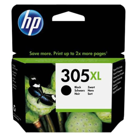 HP 305XL High Yield Black Original Ink Cartridge  3YM62AE