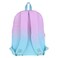 Kaukko Rainbow Backpack Bag Purple and Blue Large 18cm