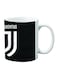 Giftex Juventus New Logo Design Ceramic Coffe Mug Multicolour 11Ounce