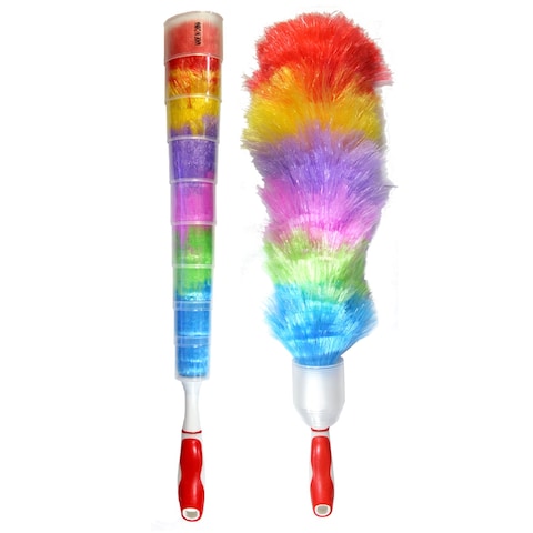 Colourful Duster With Cover Multicolour