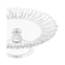 Pasabahce Aurora Food Serving Plate - 20 Cm -Clear