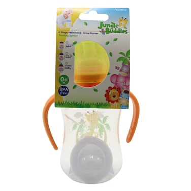 BBY WIDE NECK B0TTLE W/HANDLE 8OZ